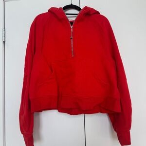 Lululemon Scuba Hoodie - Red Heat